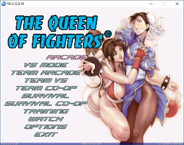 黑丸MUGEN全女格斗QOF2013Final终极配合精华版-老王资源部落